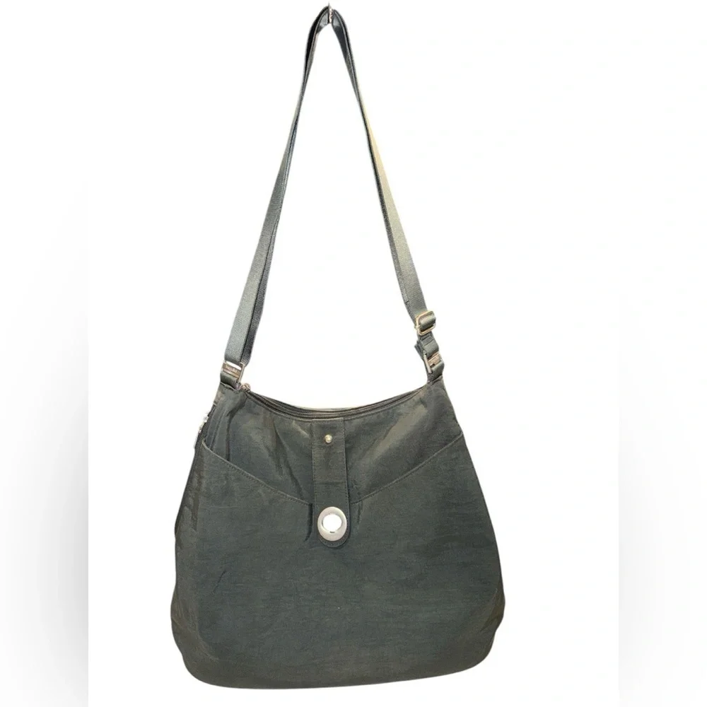 Baggallini Helsinki Crossbody Bag in Pacific Silver #B